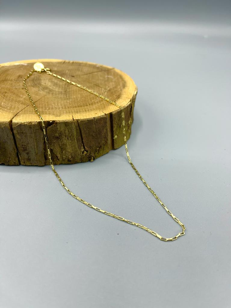 Wonderlustlife \ plain  Gold Layering Chain Necklace