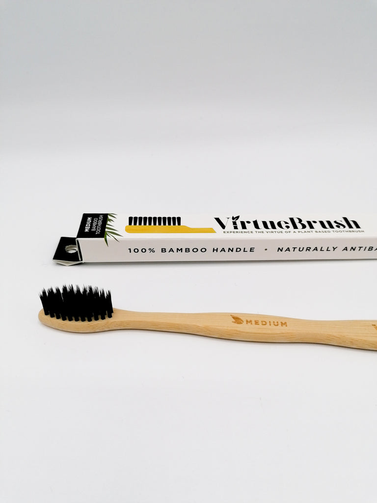 Bamboo Toothbrush (Medium) - Virtue Brush