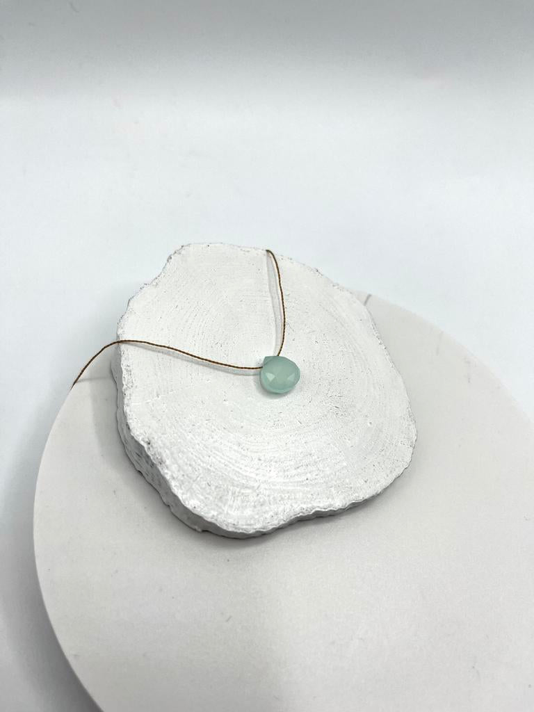 Wanderlustlife// Fine Cord Gemstone Necklace