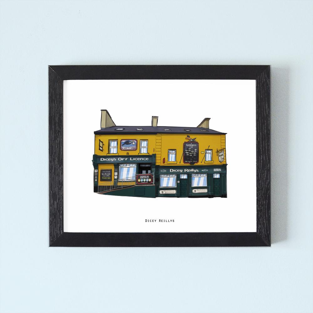 Donegal Pubs - Framed Pub Prints