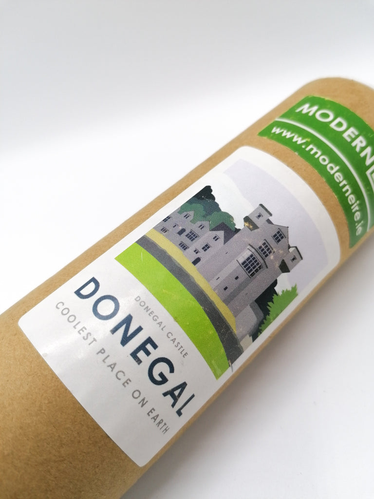 Modern Eire- Large A2 Poster Donegal Castle