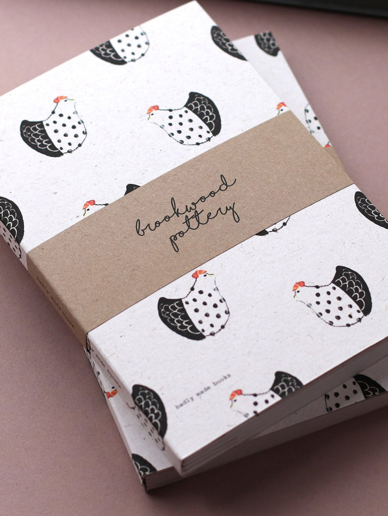 Badly Made Books - Chicken Lined Notebook